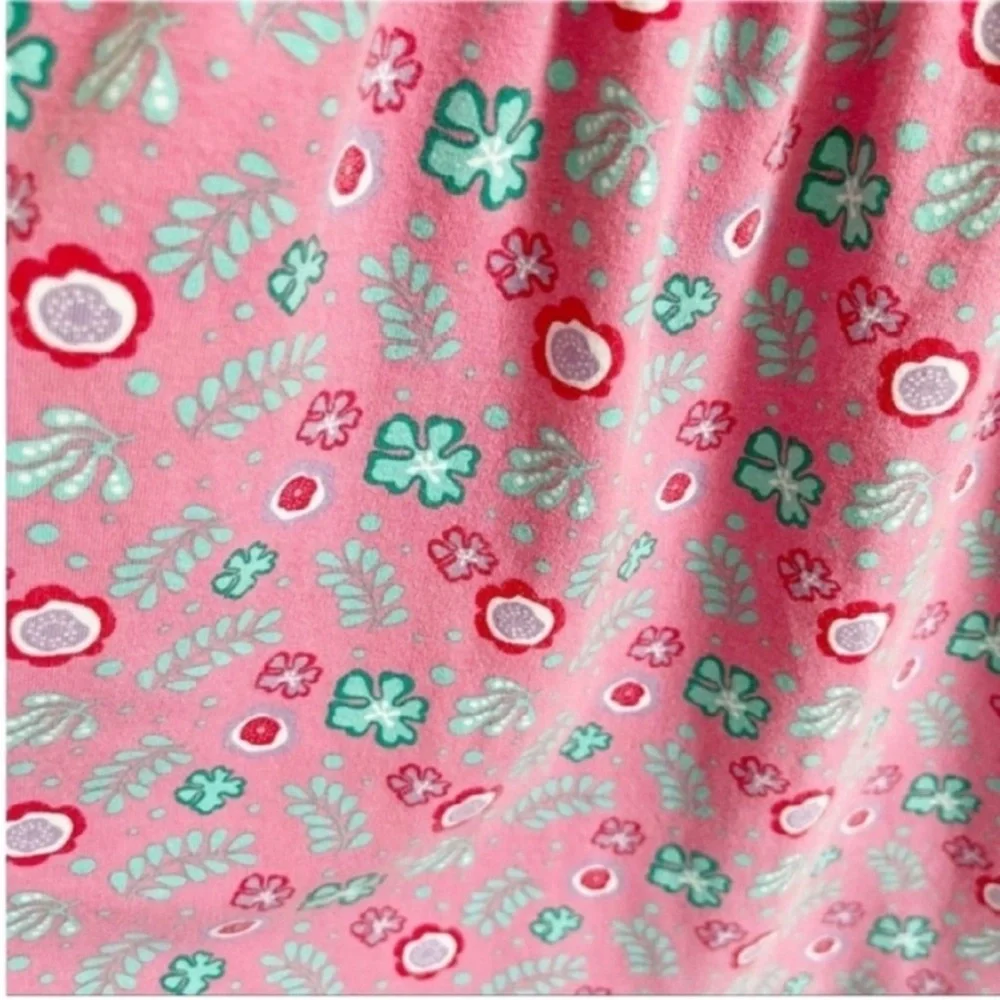 Jelly the Pug lap dress pink Mermaids Collection ruffles floral size 8